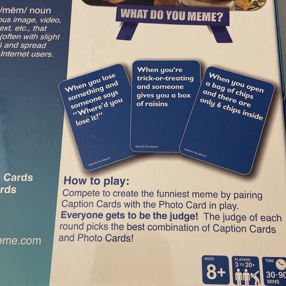 What Do You Meme? Family Edition Ages 8+ - Picture 3 of 6